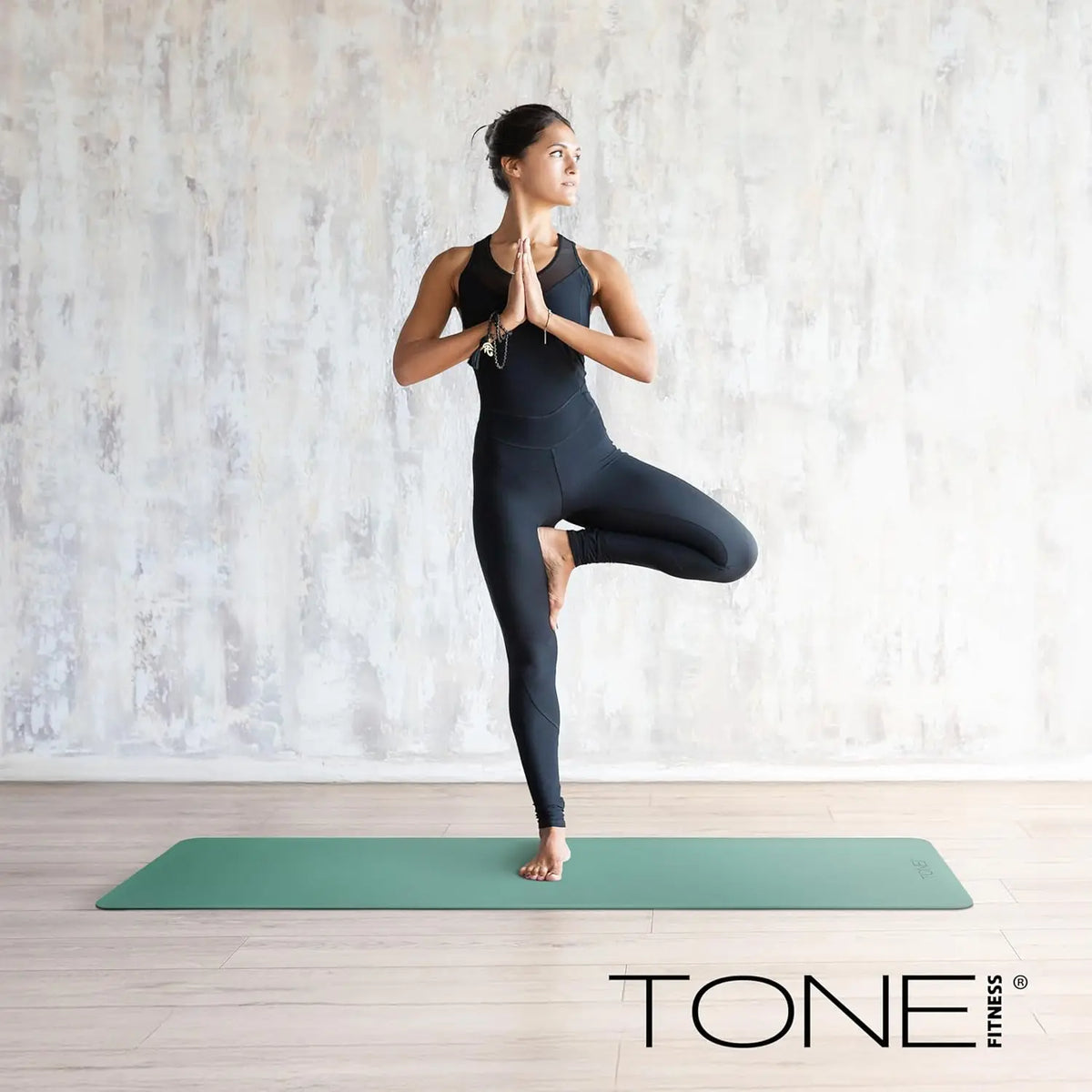 Non Slip Yoga Mat For Home Workouts With Carrying Strap
