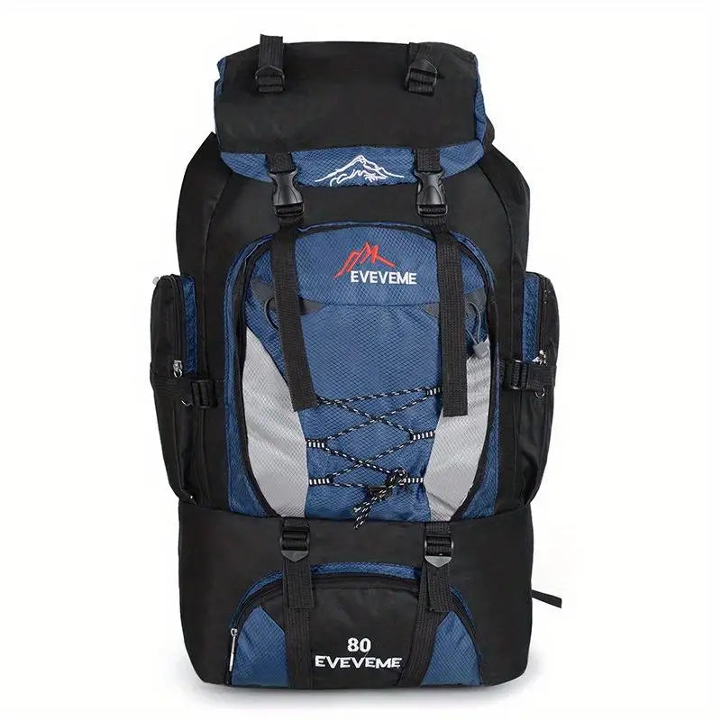 1pc 70L Outdoor Casual Sports Backpack, Large Capacity For Hiking Camping, Ultralight Cycling, Travel Mountaineering Bag