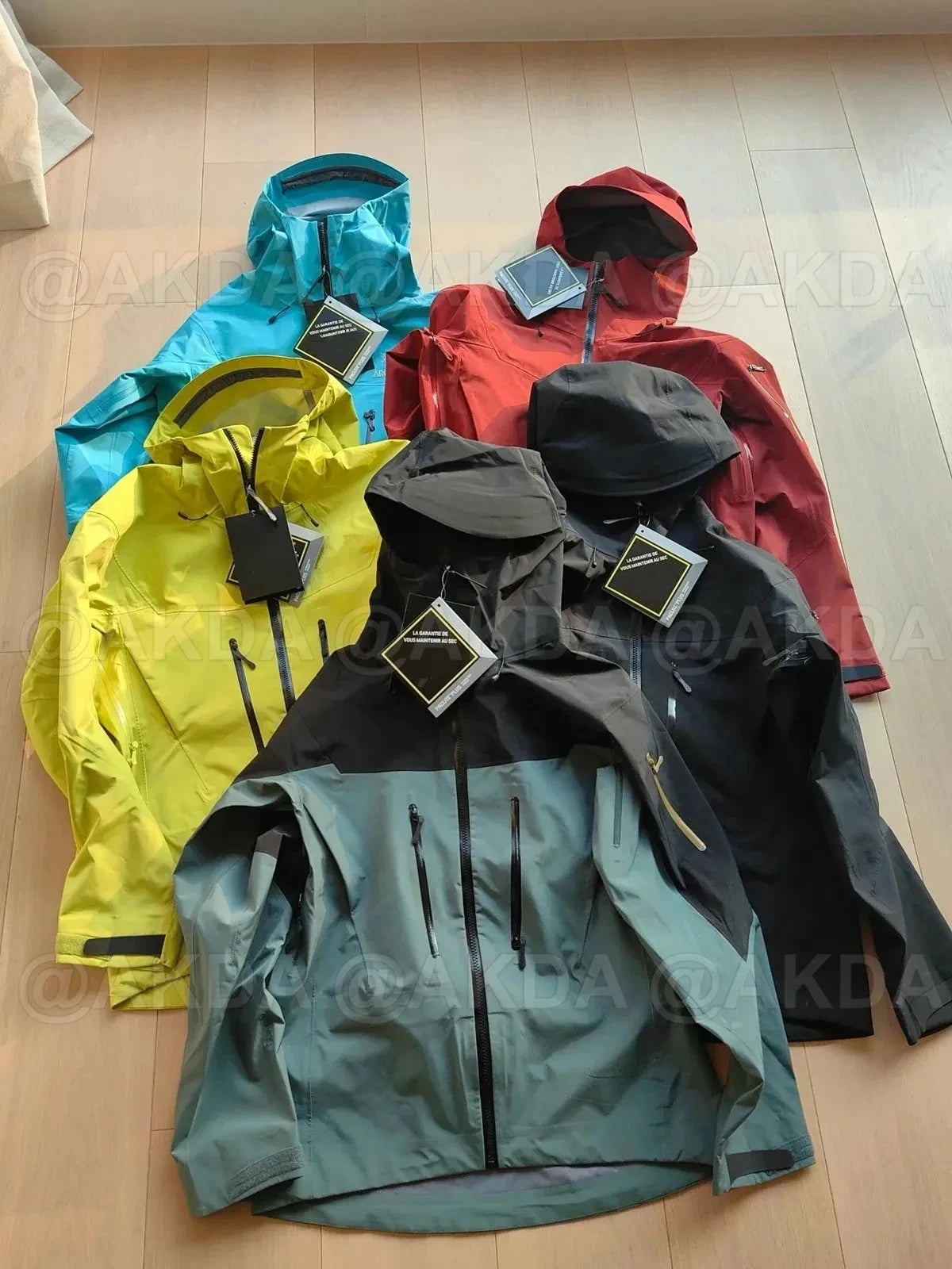 Arc SV Three Layer Waterproof Windbreaker For Camping And Hiking