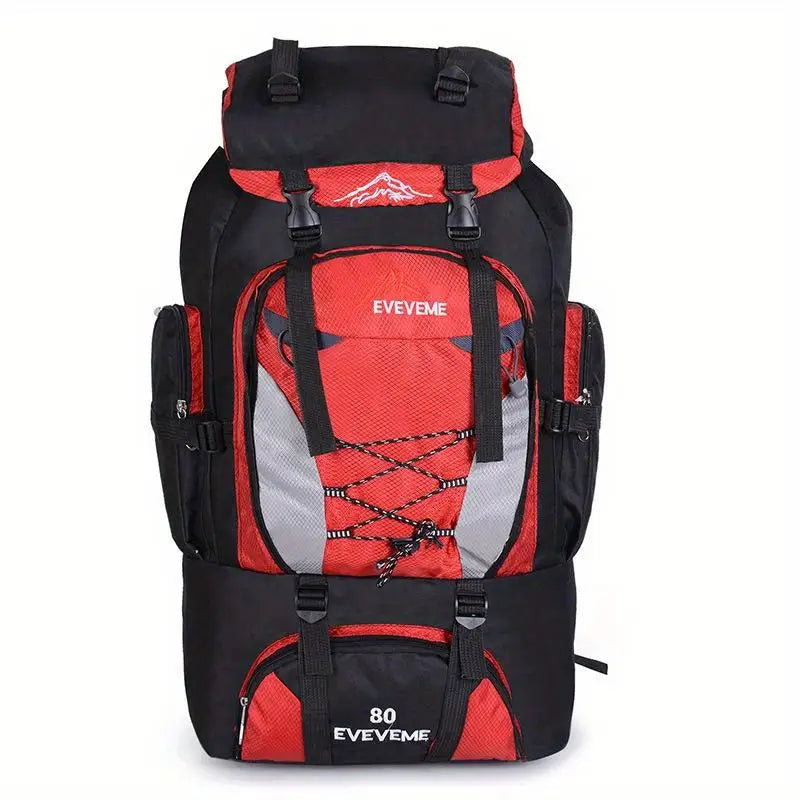 1pc 70L Outdoor Casual Sports Backpack, Large Capacity For Hiking Camping, Ultralight Cycling, Travel Mountaineering Bag