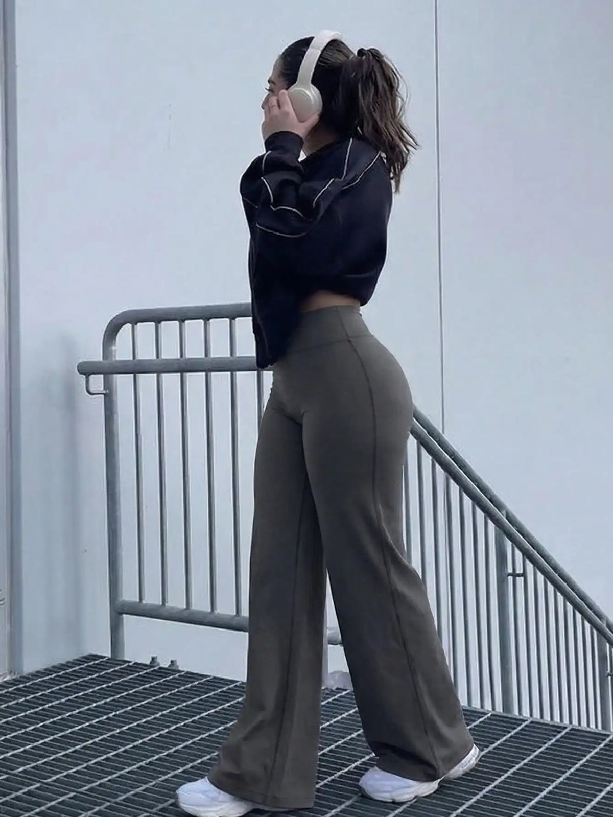 High Waist Flare Yoga Pants With Butt Lifting For Women
