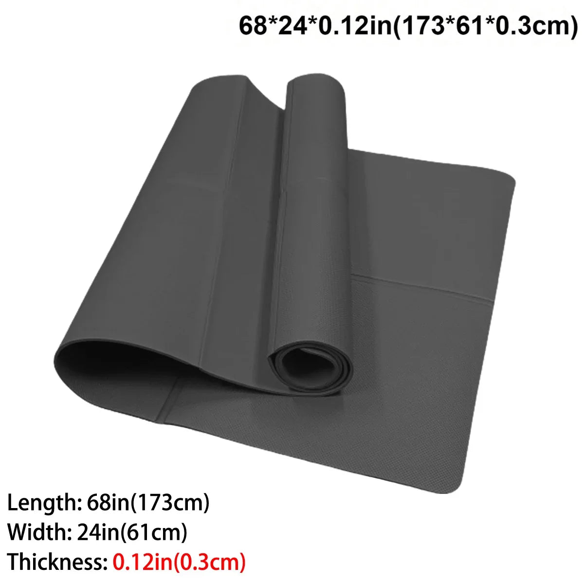 Eco Friendly Foldable Yoga Mat EVA Travel Fitness Pad