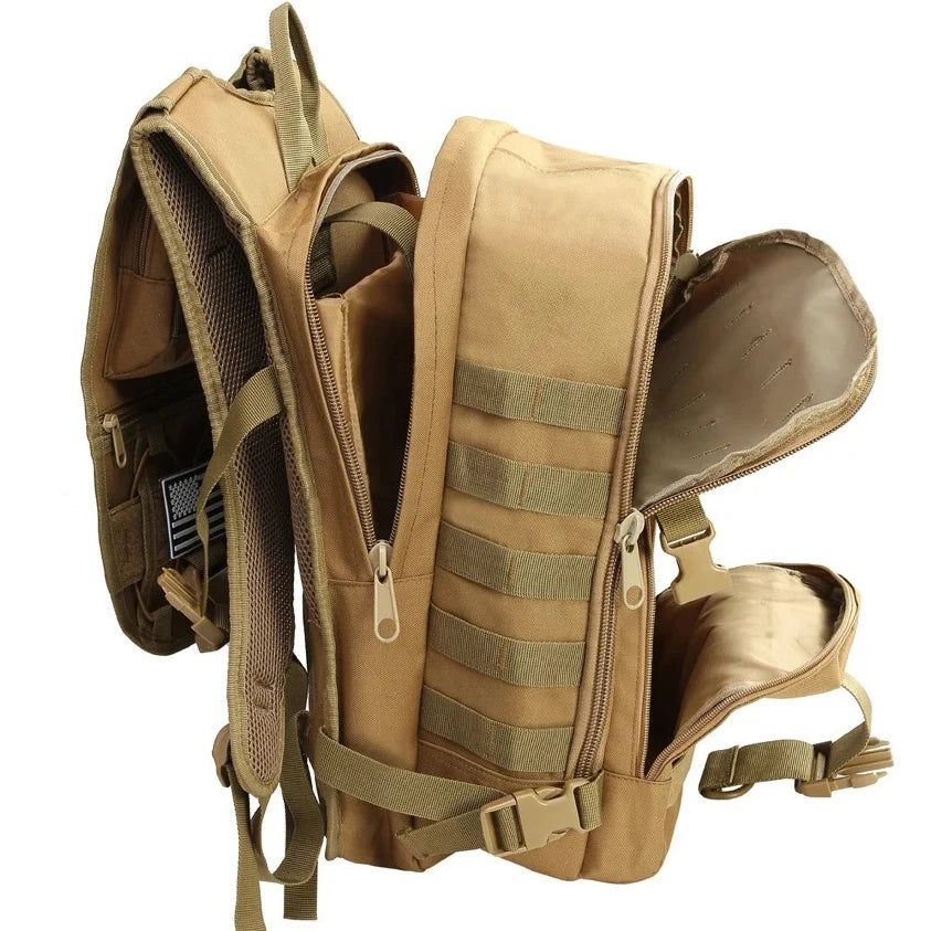 35L Large Capacity Men's Tactical Backpack Outdoor Camping Hunting Hiking Trekking Survival Bag Multifunctional Backpacks