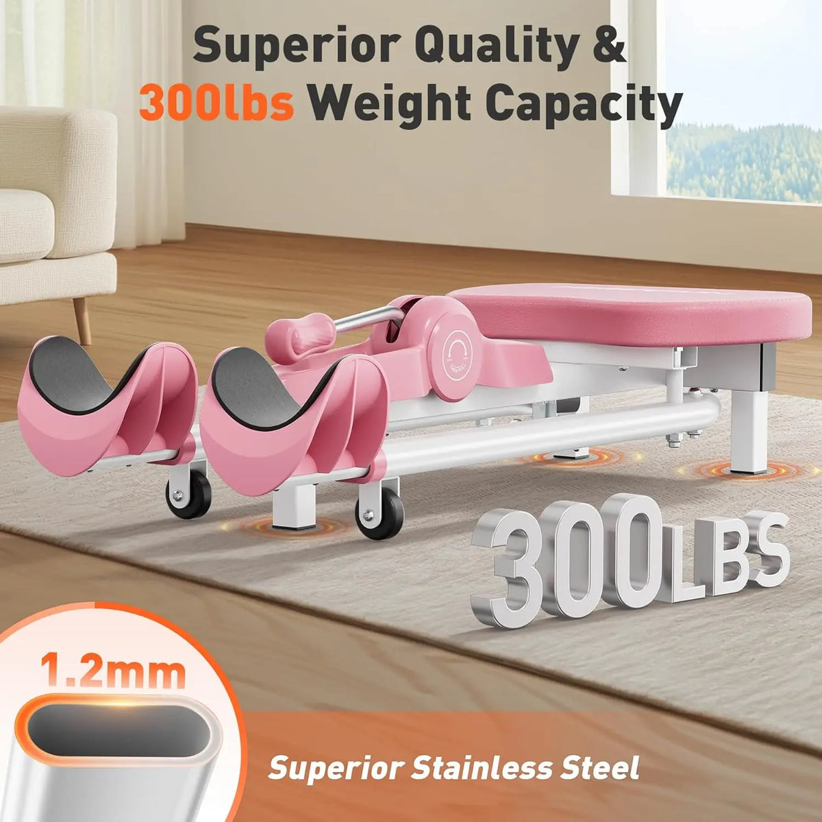 FED Fitness Leg Stretcher Portable Flexibility Trainer For Hip Relief