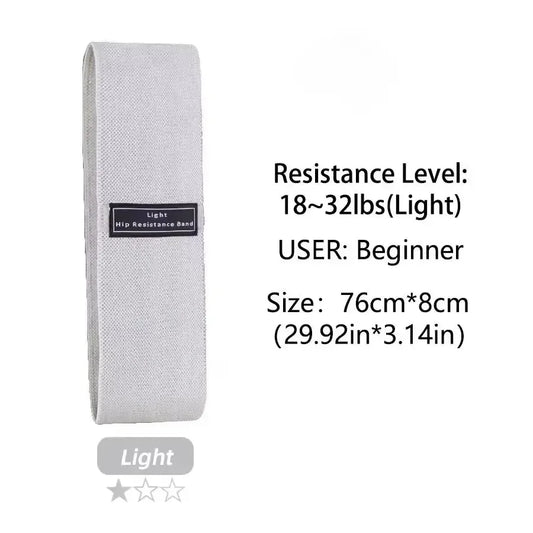 Elastic Fabric Resistance Bands For Glutes Thighs And Hip Workouts Yoga