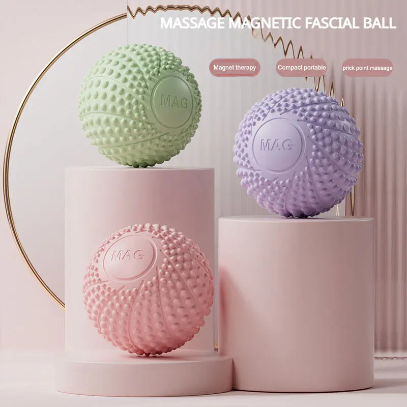 Fascial Ball Foot Massage Hedgehog Magnetic Fitness Ball Home Gym