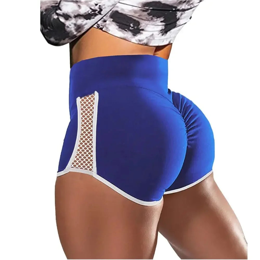 High Waist Quick Dry Sport Shorts For Women Yoga Running