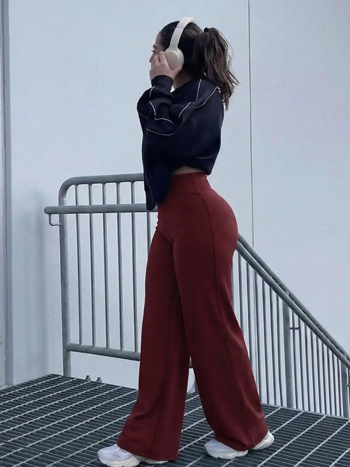High Waist Flare Yoga Pants With Butt Lifting For Women