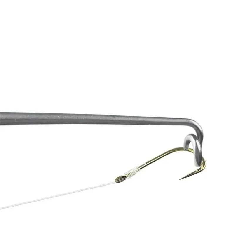 Fishing Hook Remover 2Pcs Stainless Steel Fishhook Dehooker Hook Detacher Extractor Rapid Decoupling Fishing Tools