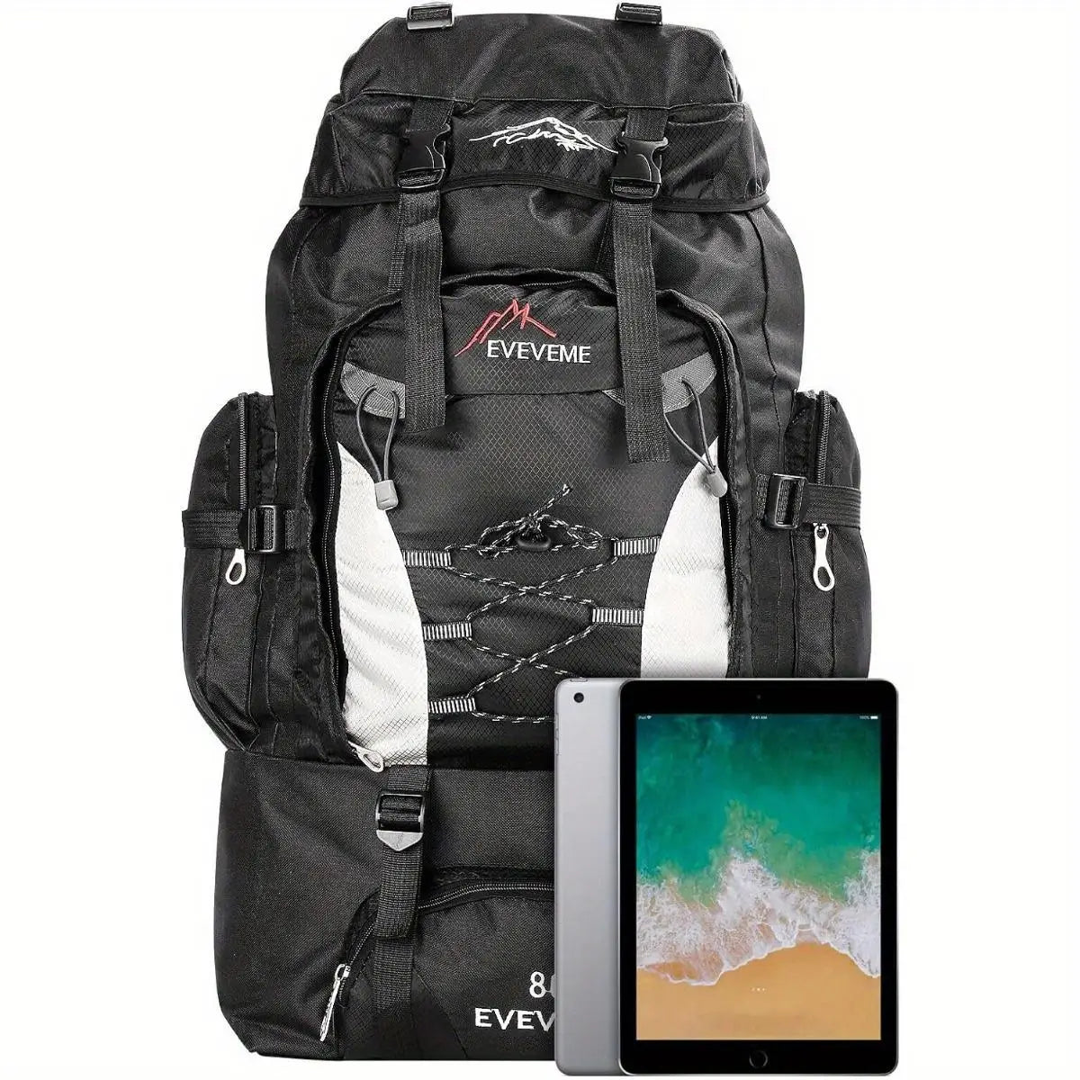 1pc 70L Outdoor Casual Sports Backpack, Large Capacity For Hiking Camping, Ultralight Cycling, Travel Mountaineering Bag