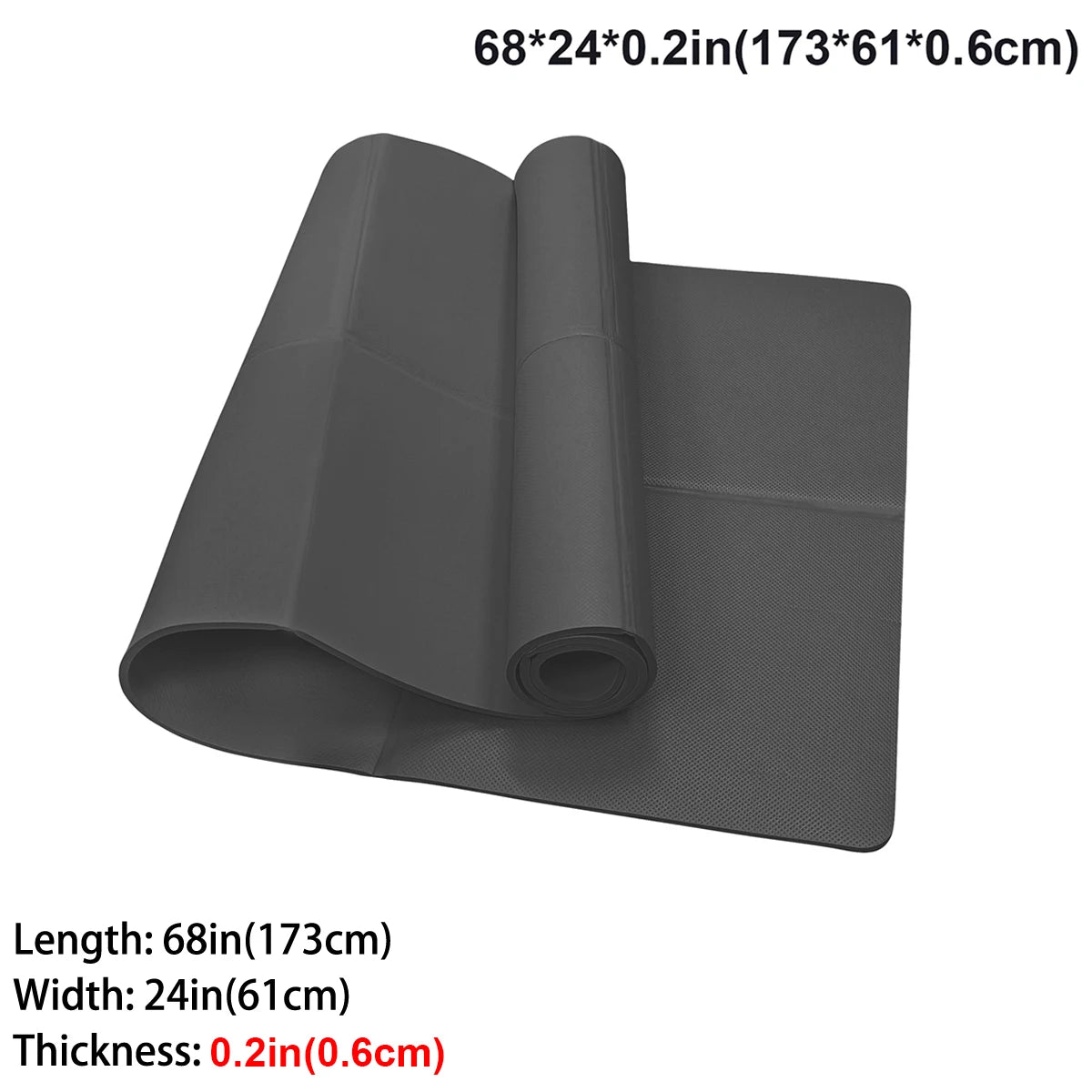 Eco Friendly Foldable Yoga Mat EVA Travel Fitness Pad