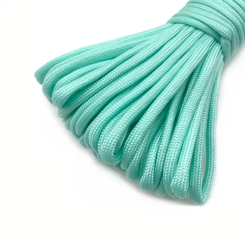 4 Size Dia.4mm 7 stand Cores Paracord for Survival Parachute Cord Lanyard Camping Climbing Camping Rope Hiking Clothesline