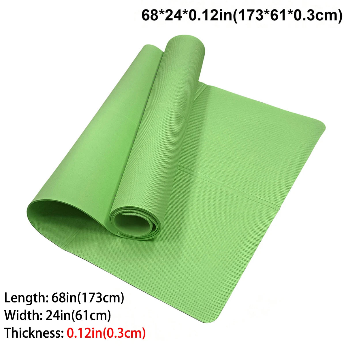 Eco Friendly Foldable Yoga Mat EVA Travel Fitness Pad
