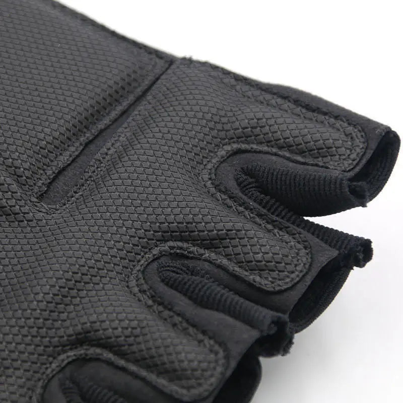 Outdoor  Fingerless Gloves Hard Knuckle Paintball Airsoft Hunting Combat Riding Hiking  Half Finger Gloves