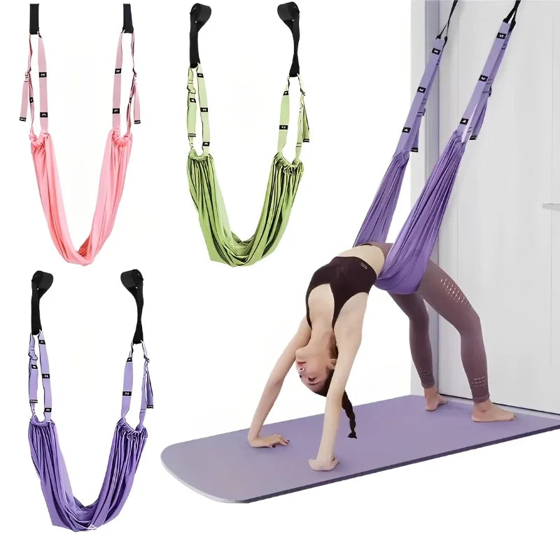 Adjustable Yoga Strap Belt For Inversions And Full Body Stretching