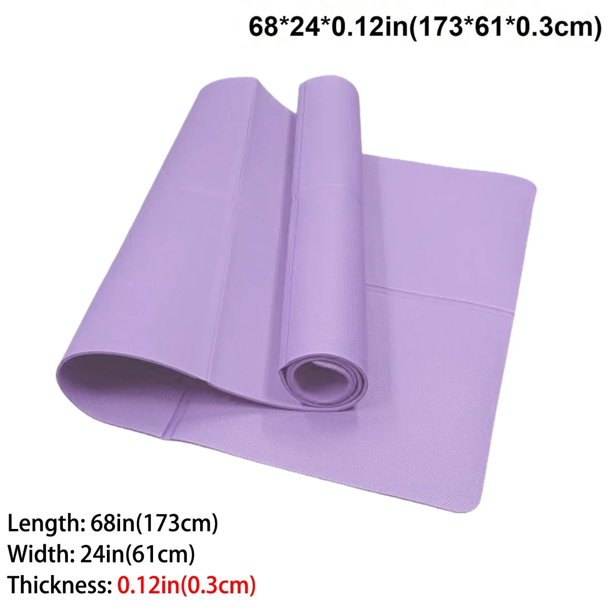 Eco Friendly Foldable Yoga Mat EVA Travel Fitness Pad