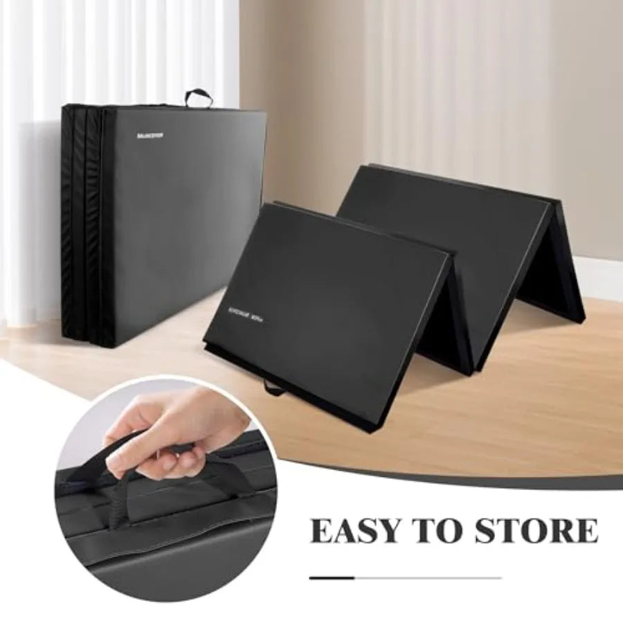 Folding Exercise Gymnastics Mat For Home Gym Yoga And Training