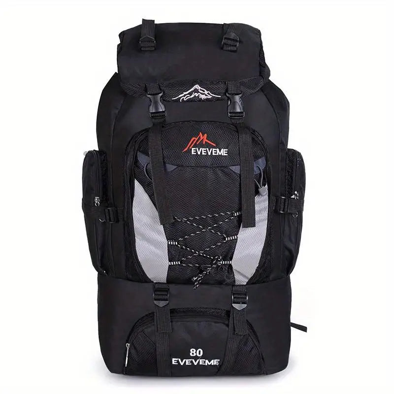 1pc 70L Outdoor Casual Sports Backpack, Large Capacity For Hiking Camping, Ultralight Cycling, Travel Mountaineering Bag