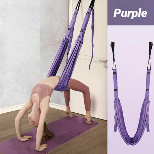 Adjustable Yoga Strap Belt For Inversions And Full Body Stretching