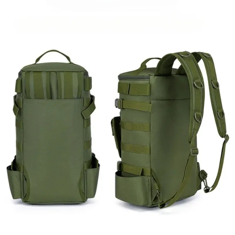 Multifunctional Fishing Backpack for Men Large Capacity Rod Storage Shoulder Bag Outdoor Sports Fish Equipment Storage Pack 2028