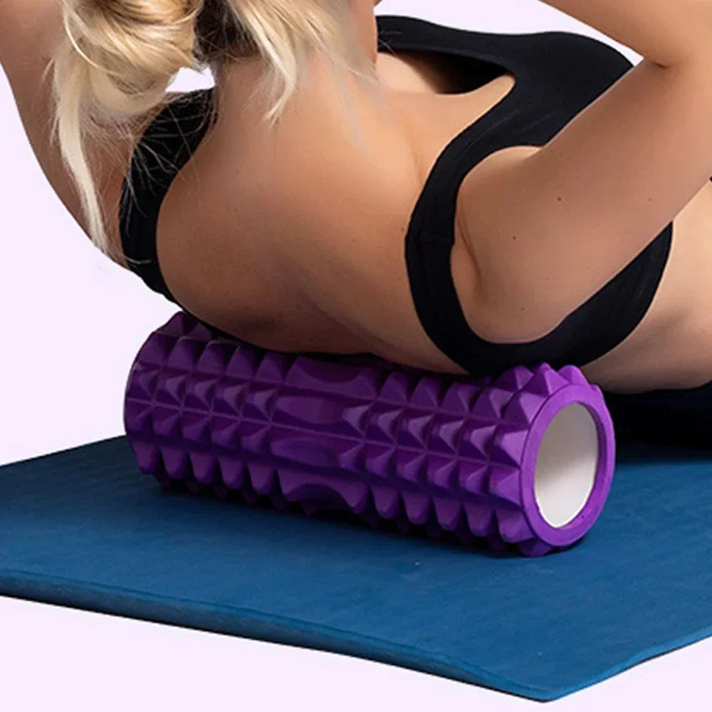 Yoga Foam Roller for Trigger Point Therapy and Muscle Recovery