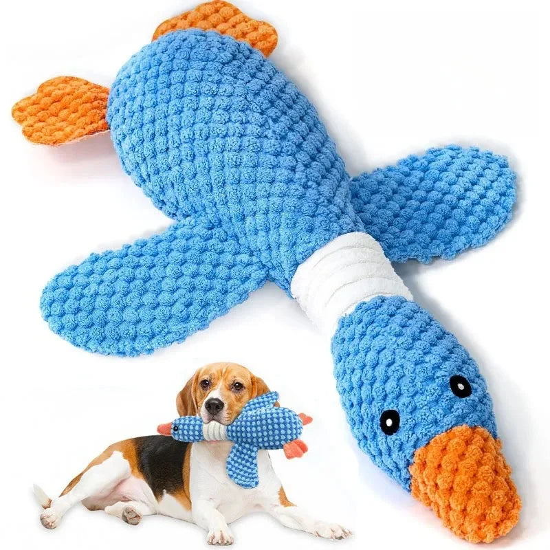 Goose Plush Toy For Dogs And Cats With Durable Squeaker