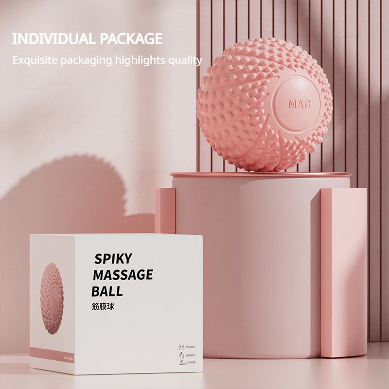 Fascial Ball Foot Massage Hedgehog Magnetic Fitness Ball Home Gym