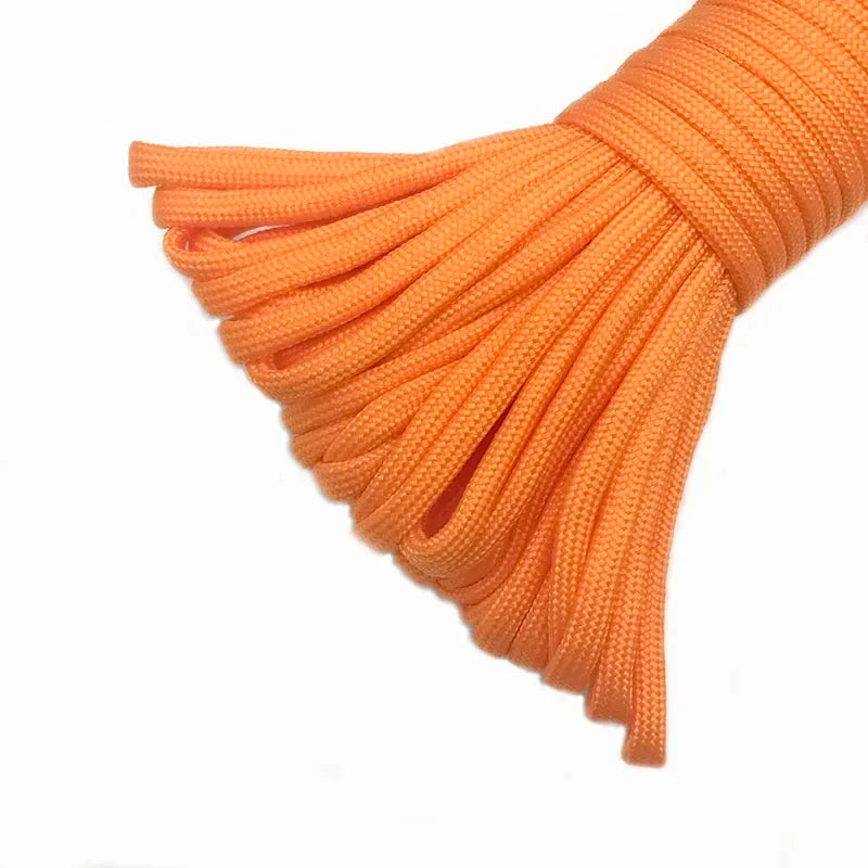 4 Size Dia.4mm 7 stand Cores Paracord for Survival Parachute Cord Lanyard Camping Climbing Camping Rope Hiking Clothesline