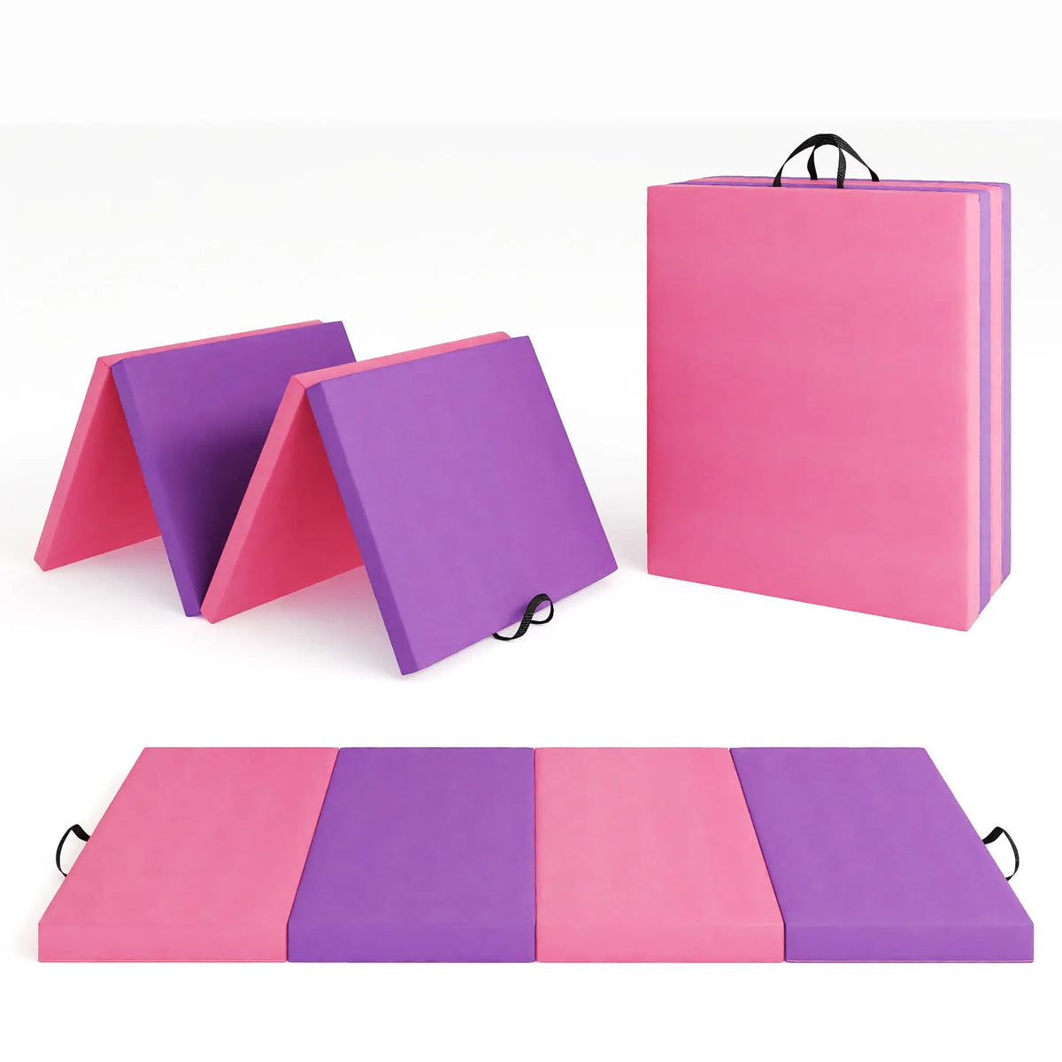 HiMISS Gymnastics Mat Tumbling Pad For Home Gym And Yoga