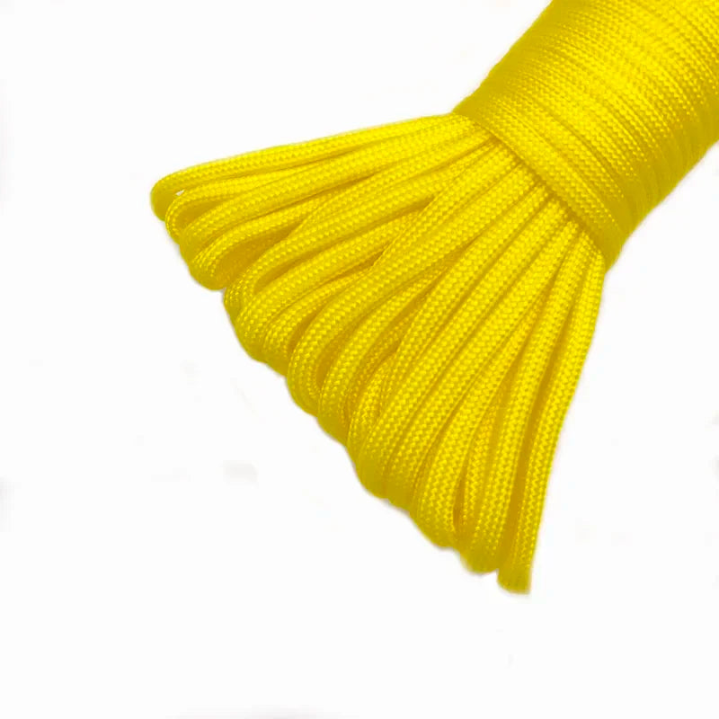 4 Size Dia.4mm 7 stand Cores Paracord for Survival Parachute Cord Lanyard Camping Climbing Camping Rope Hiking Clothesline