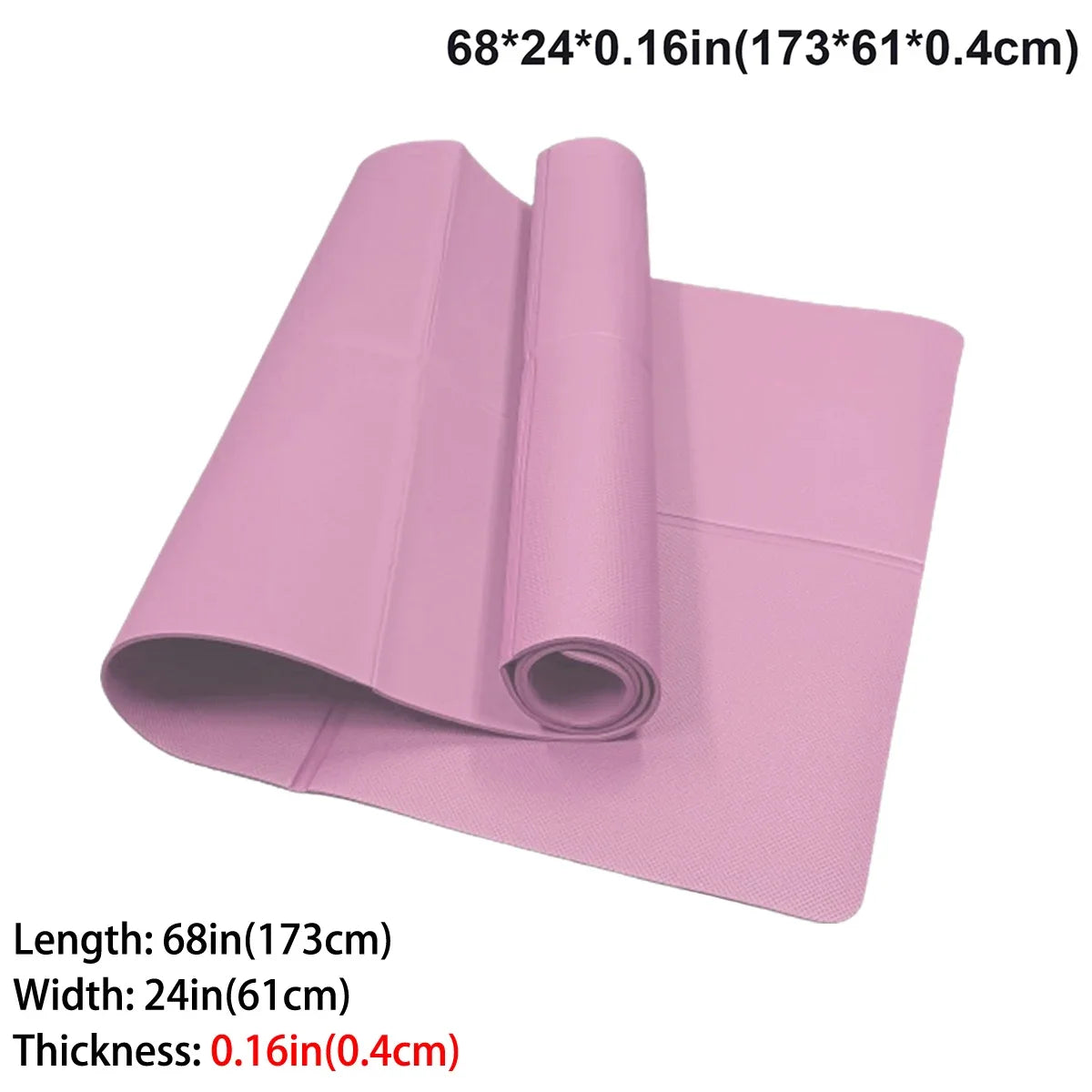 Eco Friendly Foldable Yoga Mat EVA Travel Fitness Pad