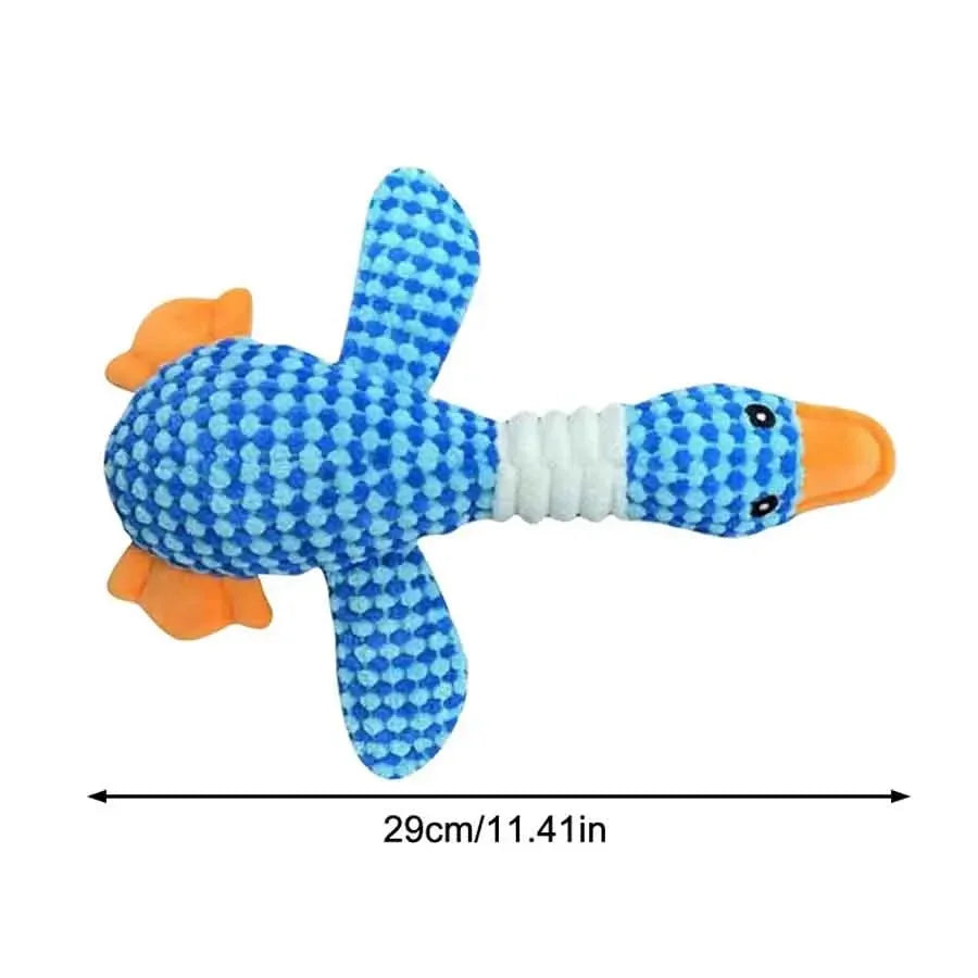Goose Plush Toy For Dogs And Cats With Durable Squeaker