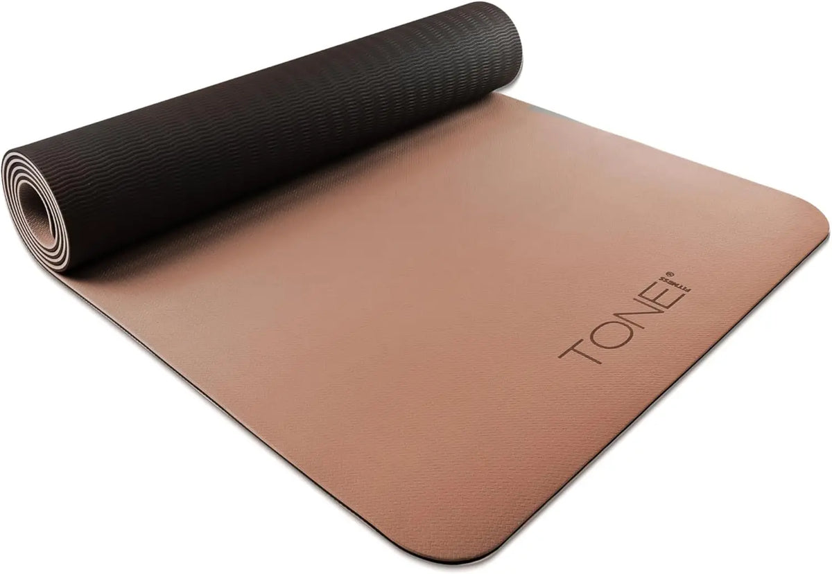 Non Slip Yoga Mat For Home Workouts With Carrying Strap